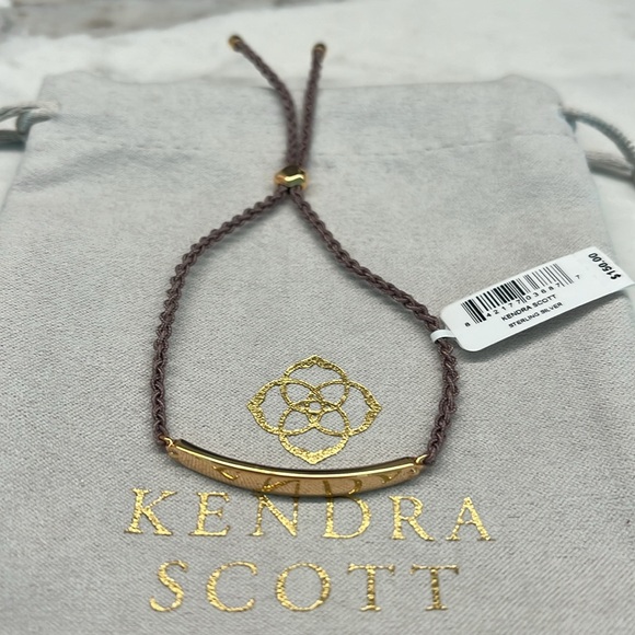 NWT Kendra Scott Mattie Bar Cord Bracelet - Picture 4 of 12